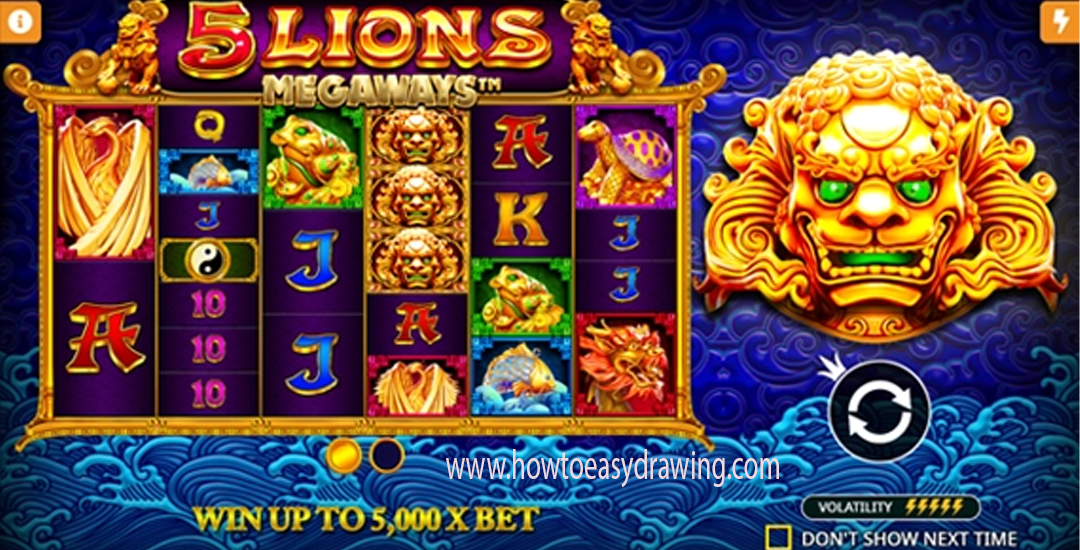 5 Lions Megaways Permainan Slot Gacor Hanya Ada di Dollartot