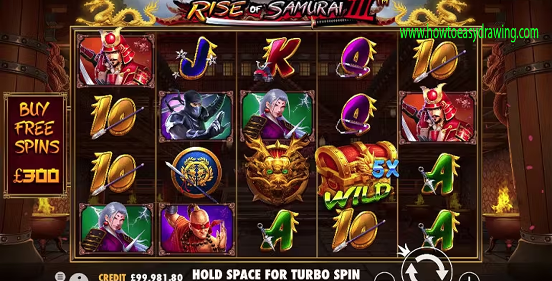 Rise of Samurai 3 Simbol Scatter Misterius! Kunci Kemenangan